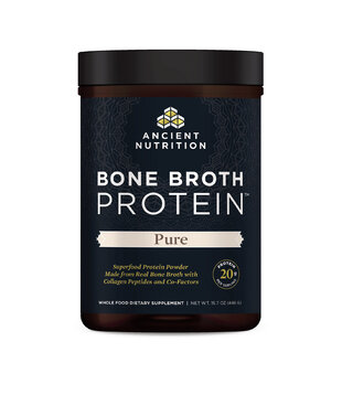 Ancient Nutrition Bone Broth Protein, Pure (20 servings)