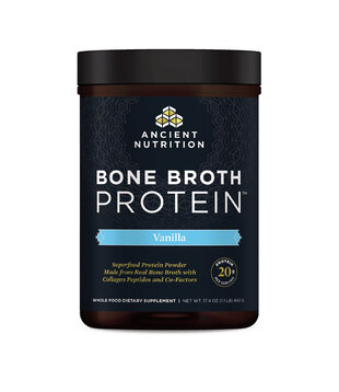 Ancient Nutrition Bone Broth Protein, Vanilla (20 servings)