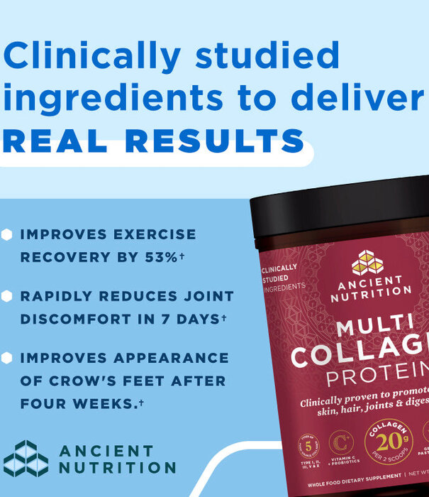 Ancient Nutrition Ancient Nutrition Multi Collagen Protein, Vanilla (45 servings)