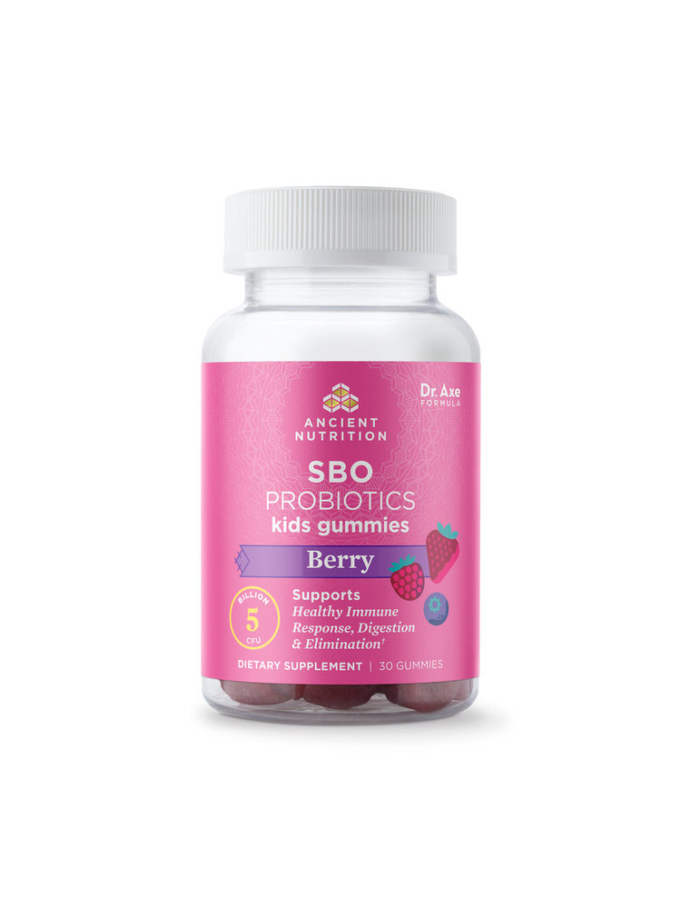 Ancient Nutrition Ancient Nutrition SBO Kid's Probiotic Gummies, Berry, 30ct.