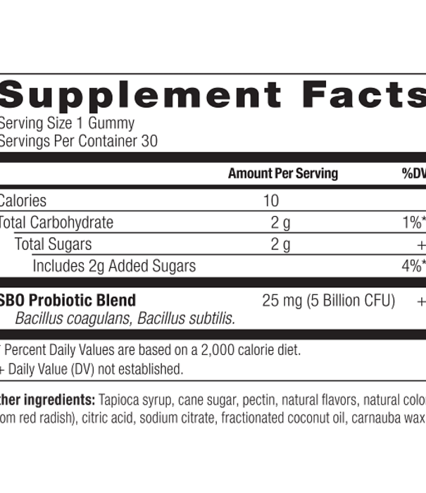 Ancient Nutrition Ancient Nutrition SBO Kid's Probiotic Gummies, Berry, 30ct.