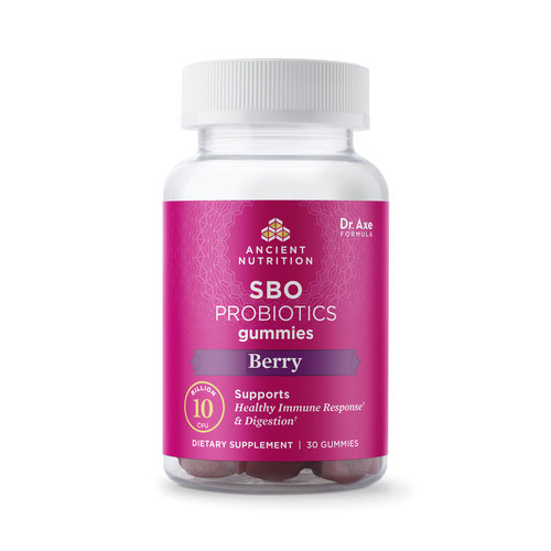 Ancient Nutrition Ancient Nutrition SBO Probiotic Gummies, Berry, 30ct.