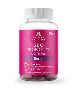Ancient Nutrition SBO Probiotic Gummies, Berry, 60ct.