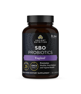 Ancient Nutrition SBO Probiotic, Once Daily, Vaginal, 30ct.