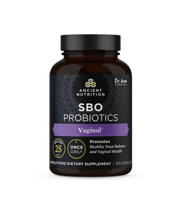 Ancient Nutrition Ancient Nutrition SBO Probiotic, Once Daily, Vaginal, 30ct.