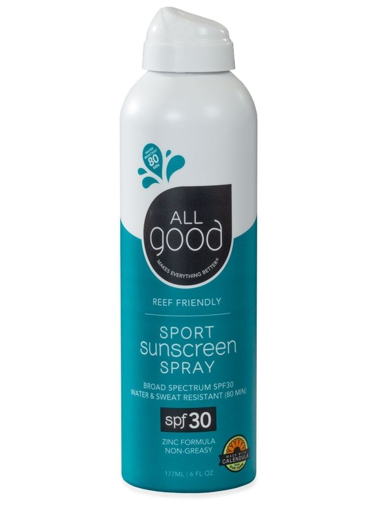 All Good Sunscreen All Good Sunscreen, Sport Spray SPF 30, 6oz