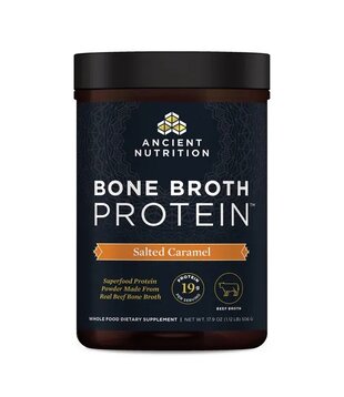 Ancient Nutrition Bone Broth Protein, Salted Caramel,  20srv