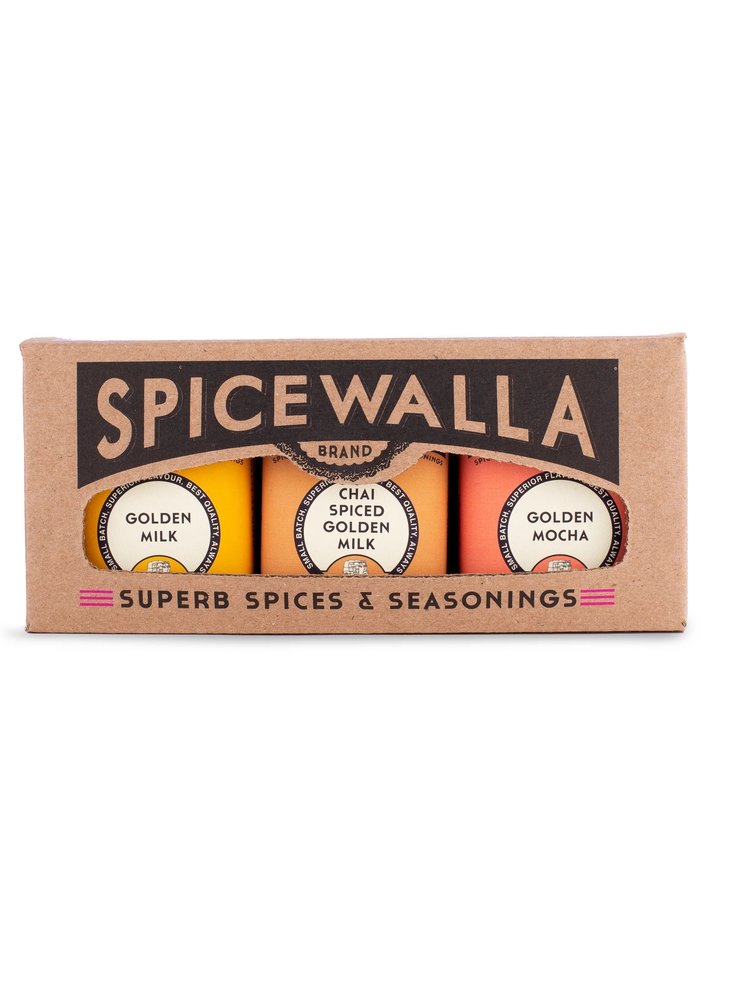 Spicewalla Collection: Golden Milk 3-Pack Gift Set