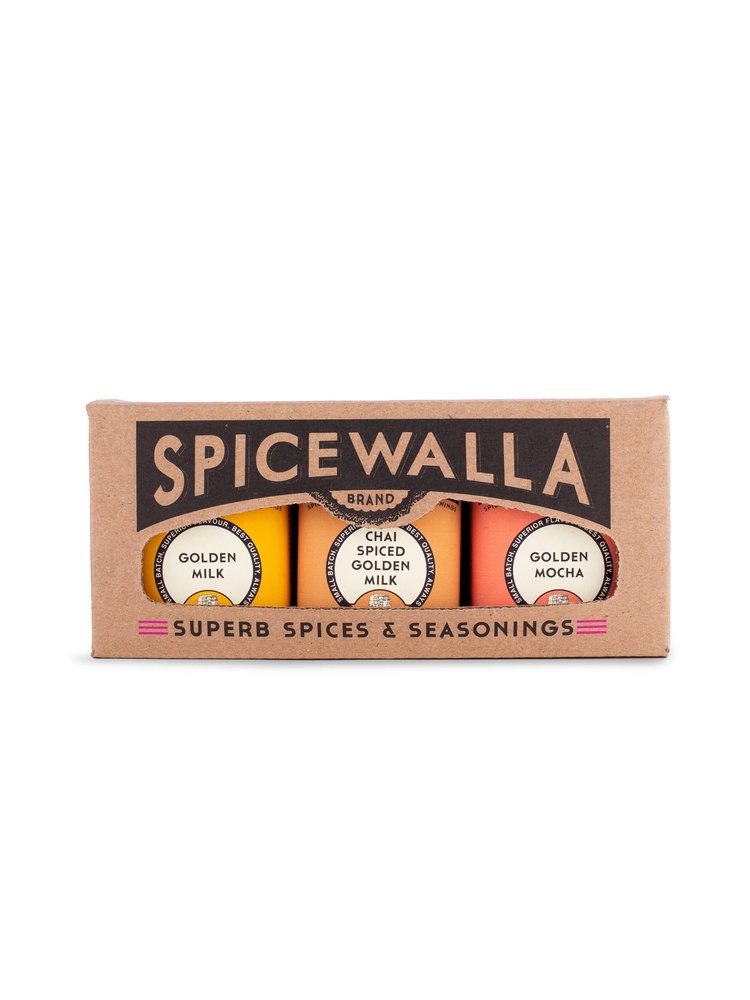 Spicewalla Collection: Golden Milk 3-Pack Gift Set
