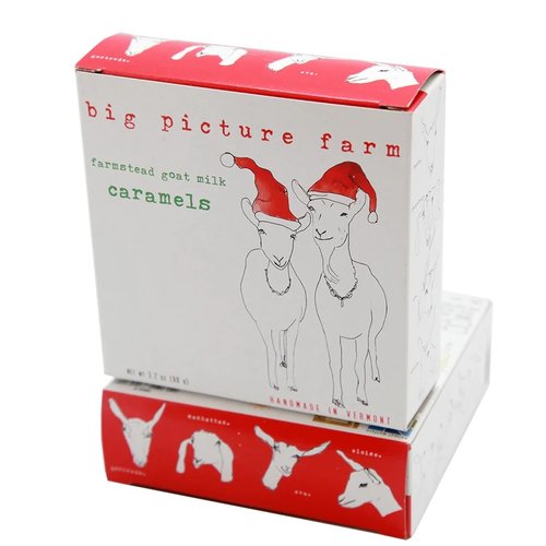 Goat Santa Box: Maple Cream Holiday Caramels Goat Santa Box: Maple Cream Holiday Caramels