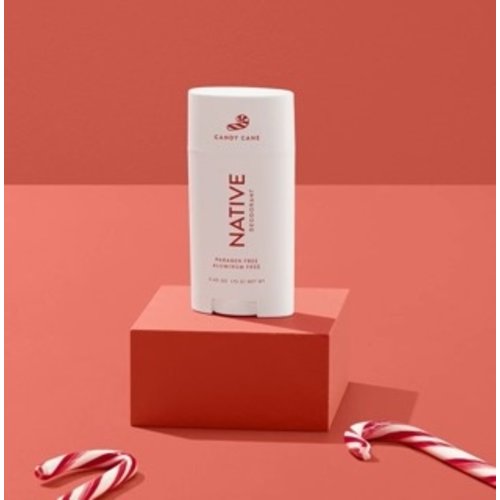 Native Deodorant: Candy Cane (Plastic Free, 2.45oz) Native Deodorant: Candy Cane (Plastic Free, 2.45oz)
