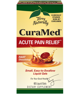 Terry Naturally Curamed Acute Pain Relief, 60ct