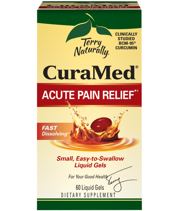 Terry Naturally Curamed Acute Pain Relief, 60ct