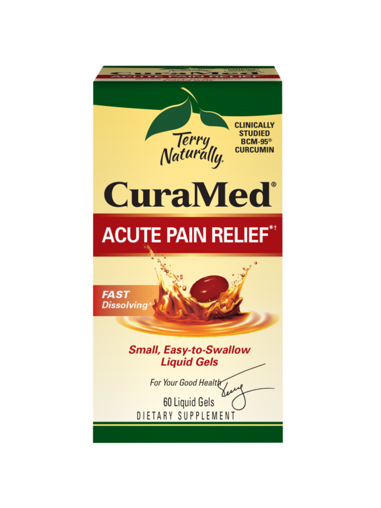 Terry Naturally Curamed Acute Pain Relief, 60ct