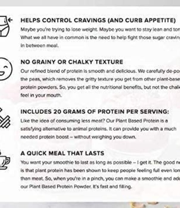 Truvani Peanut Butter Chocolate Plant Protein Powder, Box of 10