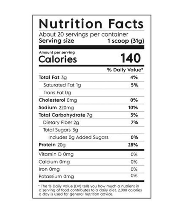 Truvani Banana Cinnamon Plant Protein Powder, 22.19oz.