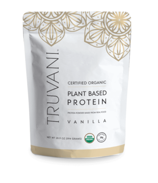 Truvani Plant Protein Powder, Vanilla, 20srv.