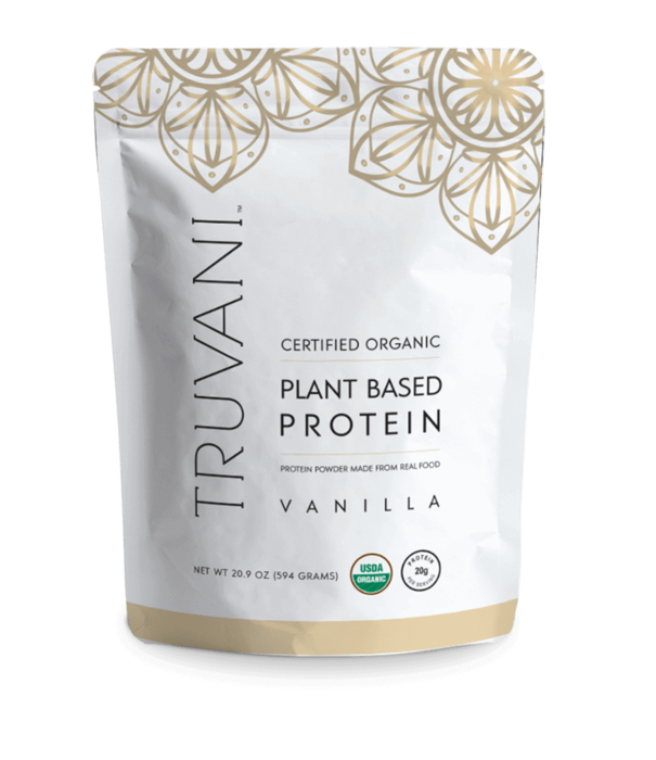 Truvani Plant Protein Powder, Vanilla, 20srv.