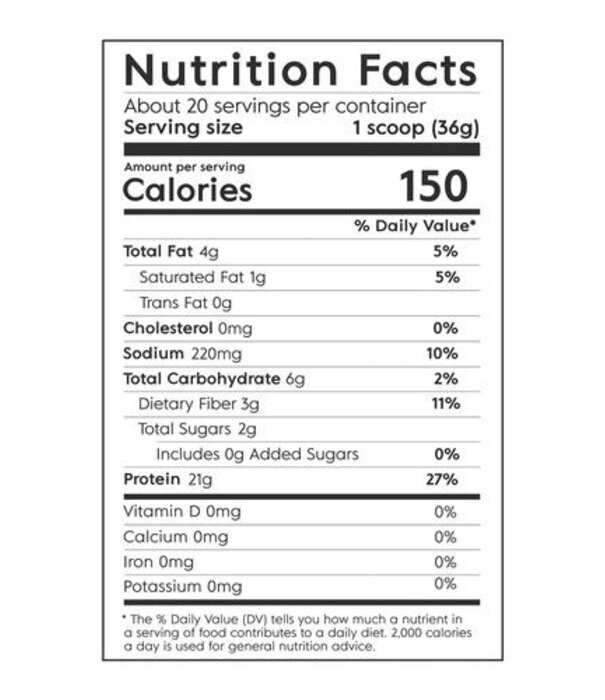 Truvani Plant Protein Powder, PB Chocolate, 25.75oz.