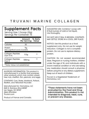 Truvani Wild Marine Collagen, 6.35oz.