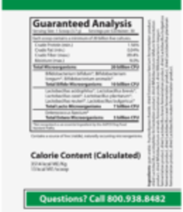 Vital Planet Flora Dog, 20 Billion Powder, 111g.