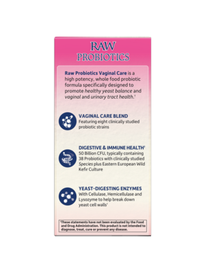 GoL RAW Probiotics Vaginal Care, Refrig, 30ct