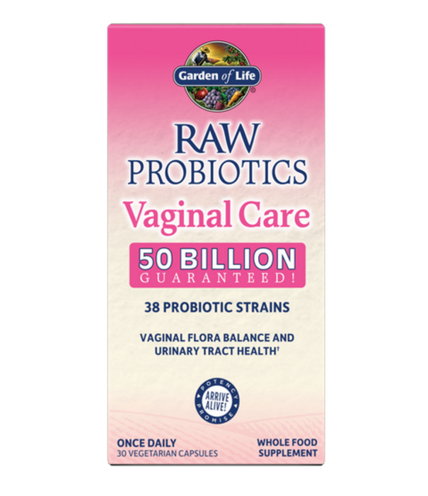 GoL RAW Probiotics Vaginal Care, Refrig, 30ct