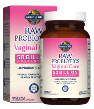 GoL RAW Probiotics Vaginal Care, Refrig, 30ct