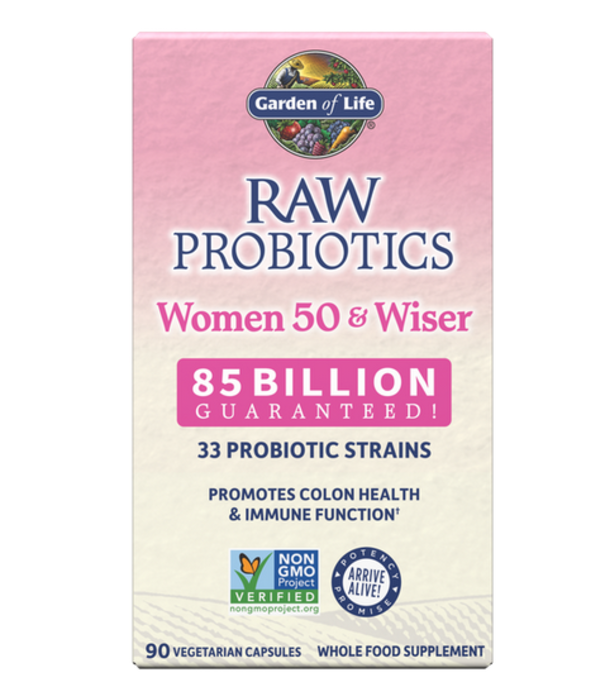 GoL RAW Probiotics Women 50 & Wiser , Refrig, 90c