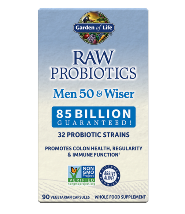 GoL RAW Probiotics Men 50 & Wiser, Refrig, 90c