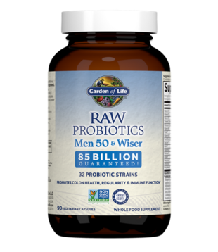 GoL RAW Probiotics Men 50 & Wiser, Refrig, 90c