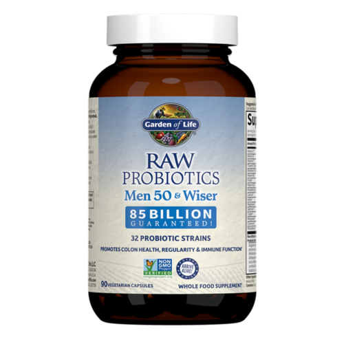 GoL RAW Probiotics Men 50 & Wiser, Refrig, 90c GoL RAW Probiotics Men 50 & Wiser, Refrig, 90c
