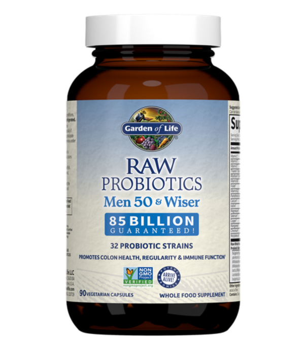 GoL RAW Probiotics Men 50 & Wiser, Refrig, 90c