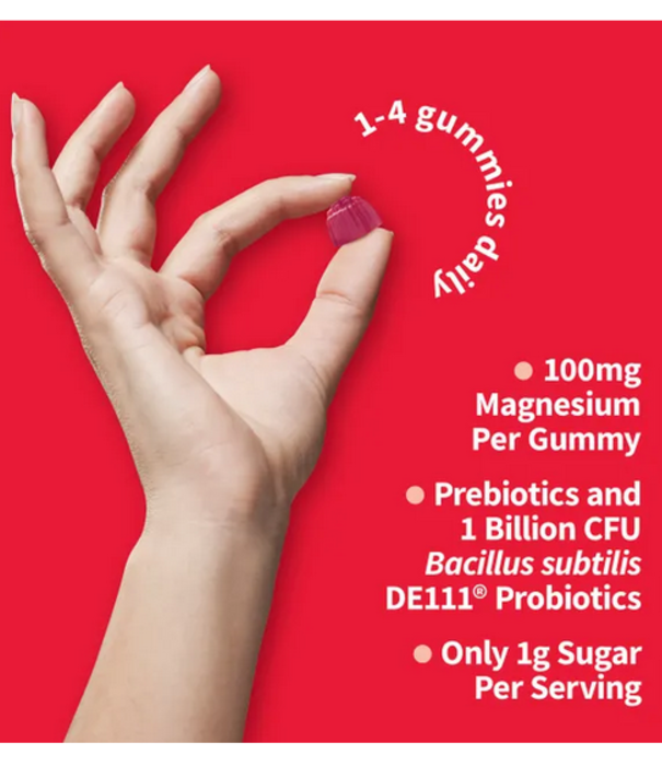 GoL Dr. Formulated Magnesium Gummies Raspberry, 60ct