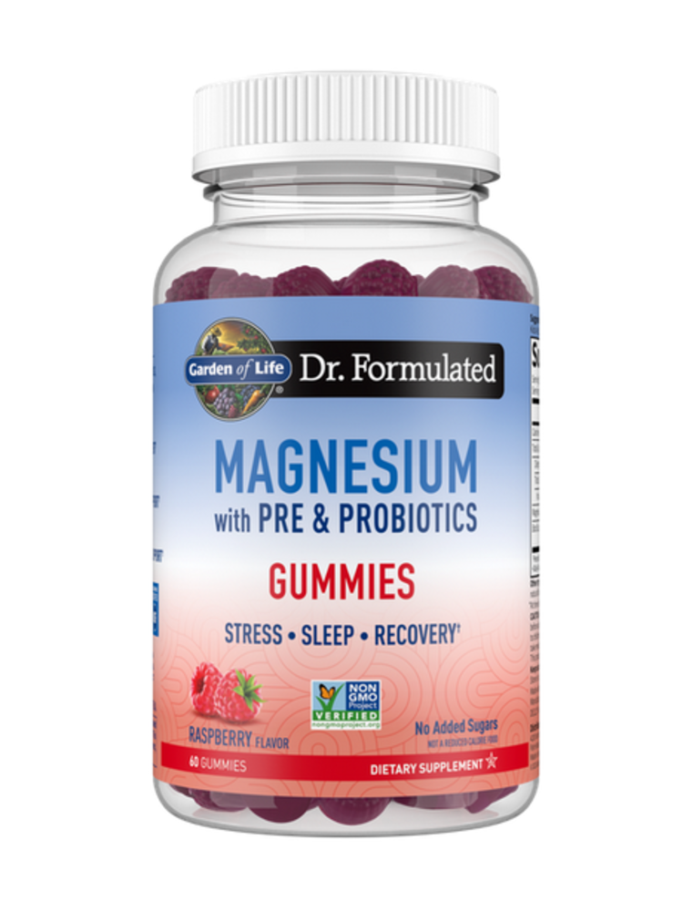 GoL Dr. Formulated Magnesium Gummies Raspberry, 60ct