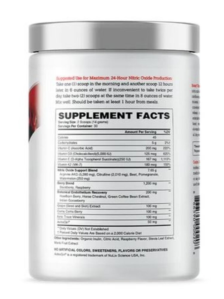 Bionox Ultimate Nitric Oxide Nutrition, Berry, 30 scoop