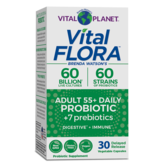 Vital Planet Vital Flora Adult 55+Daily Probiotic, SS, 30vc