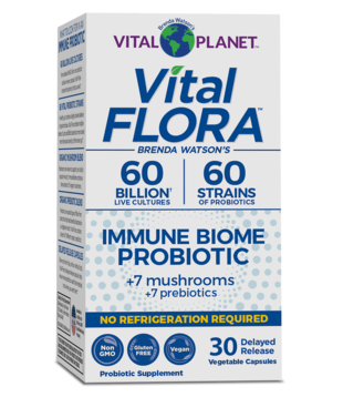 Vital Planet Vital Flora Immune Biome Probiotic, SS, 30vc