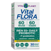 Vital Planet Vital Flora Men's 55+Daily Probiotic, SS, 30vc