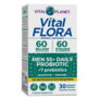 Vital Planet Vital Flora Men's 55+Daily Probiotic, SS, 30vc