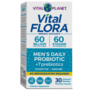 Vital Planet Vital Flora Men's Daily Probiotic, SS, 30vc