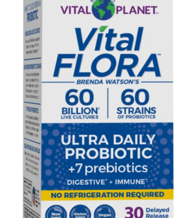 Vital Planet Vital Flora Ultra Daily Probiotic, SS, 30vc