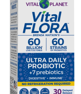 Vital Planet Vital Flora Ultra Daily Probiotic, SS, 30vc