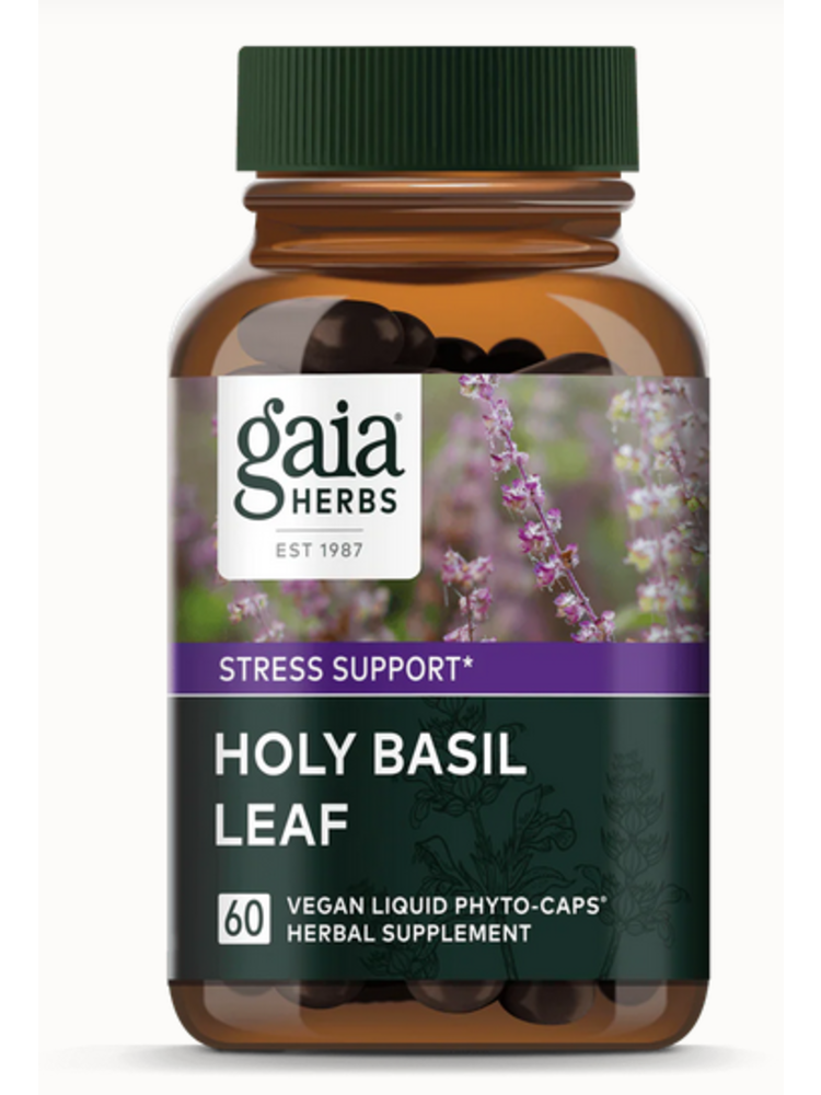 Gaia Holy Basil Leaf, 60cp