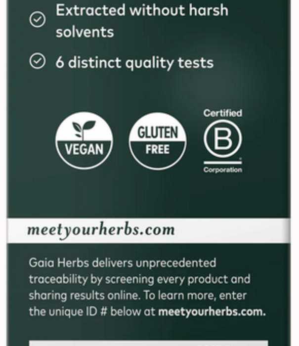 Gaia Holy Basil Leaf, 60cp