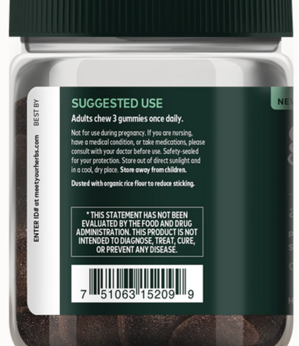 GAIA HERBS Gaia Ashwagandha Gummies, Organic, 45ct.