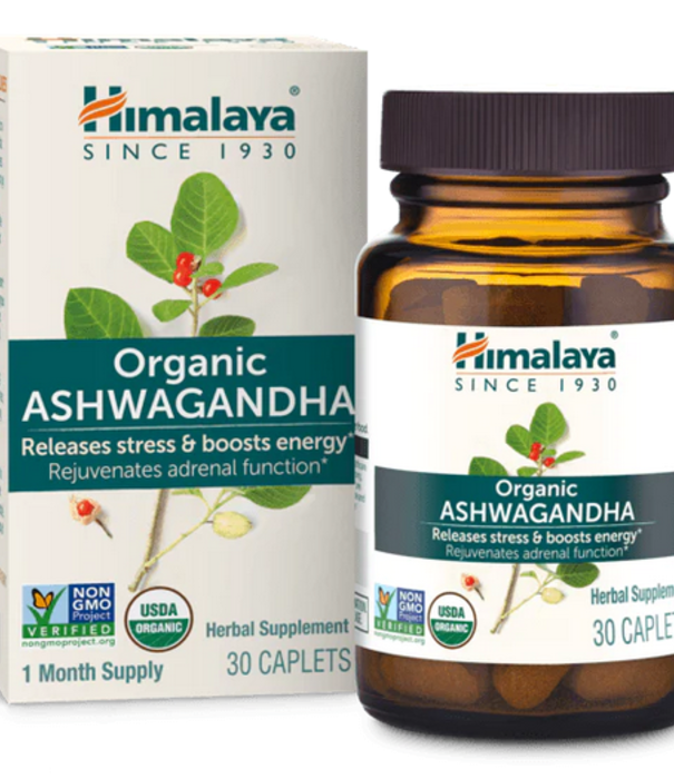 Himalaya Ashwagandha, Organic, 60cp