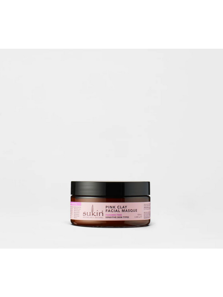 Sukin Sensitive Pink Clay Facial Masque, 3.38oz