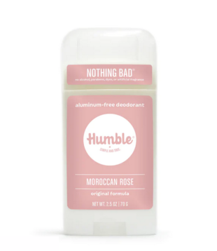 Humble Brands Deodorant Vegan Sensitive Moroccan Rose, 2.5oz