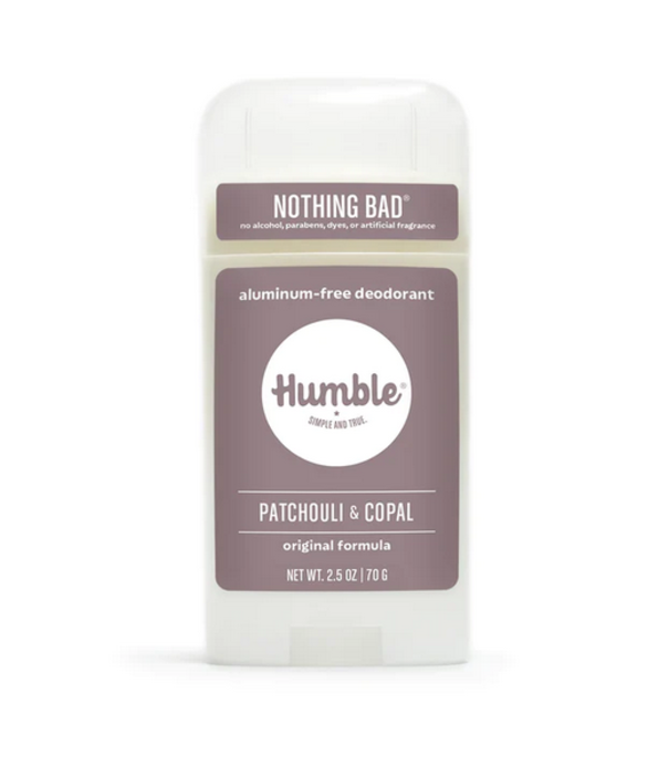 Humble Brands Deodorant Original Patchouli & Copal, 2.5oz